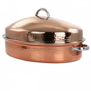 Gibson 127792.03 Home Radiance 17.5 Inch Stainless Steel Copper Plated