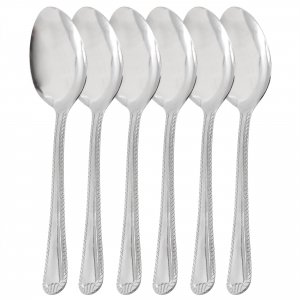 Gibson 73976.06 Home Tustin 6 Piece Stainless Steel Dinner Spoon Flatw