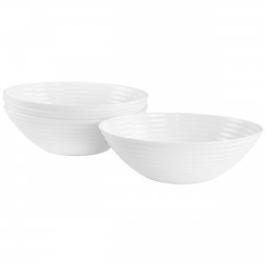 Gibson 135275.04 Ultra Patio 4 Piece Tempered Opal Glass Cereal Bowl S