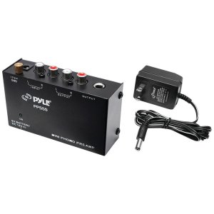 Pyle PEPYLPP555 Pro(r) Pp555 Ultra-compact Phono Turntable Preamp