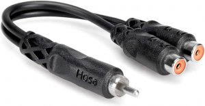 Hosa 0077-0682 Y Cable Rca To Dual Rcaf