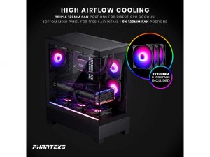 Phanteks PH-XT523V1_DBK01 Cases |xt View Blk Ph-xt523v1_dbk01 R