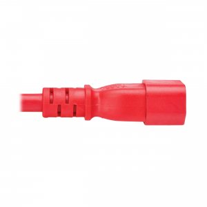 Tripp P018-010-ARD Power Cord C14 To C15 10' Red