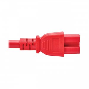 Tripp P018-010-ARD Power Cord C14 To C15 10' Red