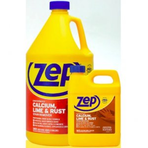 Zep ZPE ZUCAL128 Zep Calcium, Lime Amp; Rust Stain Remover - Concentra