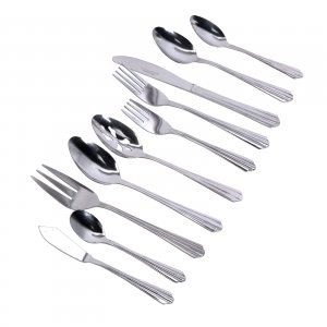 Gibson 79679.45 Home Classic Canberra 45 Piece Stainless Steel Flatwar