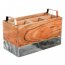 Laurie 124648.01 California Designs Grey Marble And Acacia Wood Salad 