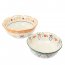 Laurie 130961.02RR Tierra 2 Piece Scalloped Stoneware Serving Bowl Set