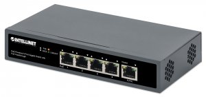 Manhattan 561808 Poe-powered 5-port Gigabit Switch With Poe Passthroug