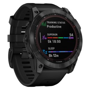 Garmin 010-02541-22 Fenix 7x Sph Slr Blk Wbk