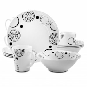 Gibson 94842.12 Modern Times 12 Piece Dinnerware Set