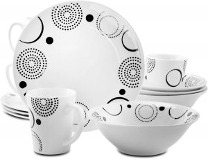 Gibson 94842.12 Modern Times 12 Piece Dinnerware Set