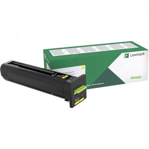 Original Lexmark LEX 72K00YG Yellow Return Program Toner Cartridge For