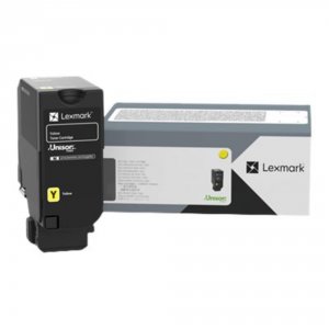 Original Lexmark 71C0H40 Yellow High Yield Non-return Program Toner Ca