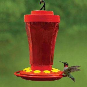 Firstnature 993090546 First Nature 32oz Hummingbird Feeder With Fluted