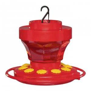 Firstnature 993091546 First Nature 16oz Hummingbird Flower Feeder With