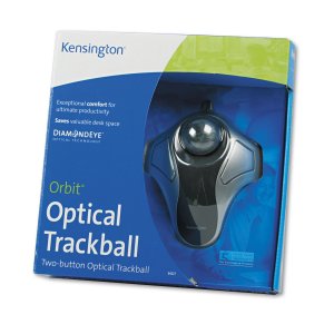 Kensington K64327F Orbit K64327 Optical Trackball Mouse - Usb, Ps2 - G