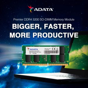 Adata AD4S32008G22-SGN Ddr4 3200 8gb So-dimm Single Pack