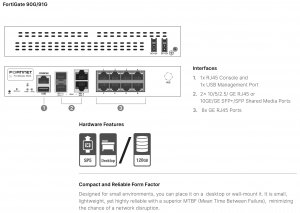 Fortinet FG-90G 1 Year 4hrs Onsite Prma Svc