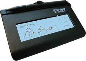 Topaz T-LBK462-HSB-R Signaturegem Lcd 1x5 Electronic Signature Pad Wit