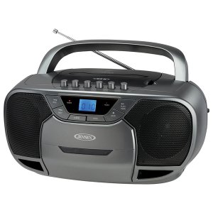 Jensen CD-590-GR Prtbl Bluth Cd Plyramp;rdio