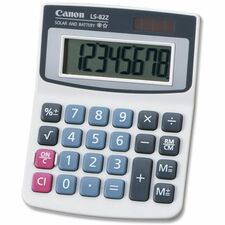 Canon 4075A007 Ls82z Handheld Calculator - Big Display, Large Plastic 