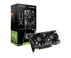 Evga 12G-P5-3655-RX 12gb  Geforce Rtx 3060 Xc Black Gaming Dual-fan Pc