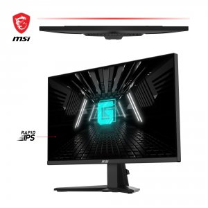 Msi G255F Flat Gaming Monitor; Metallic Black; 25 Inch