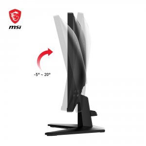 Msi G255F Flat Gaming Monitor; Metallic Black; 25 Inch