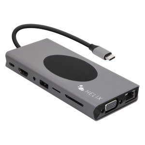 Helix ETHHUB15 15-in-1 Usb-c Hub Wwrls