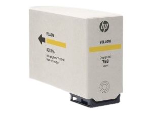 Original Hp 4S5C2A Hp 768m Yellow 500-ml Designjet Ink Cartridge