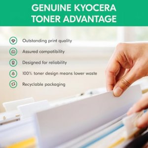 Original Kyocera 1T02R70US0 Tk-5242k Black Toner Cartridge For Use In 