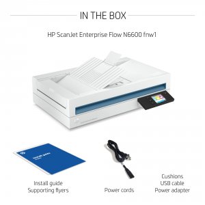 Hp 20G08A#BGJ Hp Scanjet Ent Flow N6600 Fnw1 Scanner Us,ca,mx,la (no A