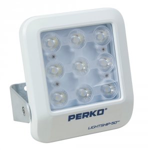 Perko 1643050S0W Lightship 50 Led High Performance Spotlight - 1224v -