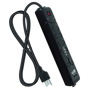 Digital DSS5-1021-BLK 15ft 2usb Hvy Dty Srg Blk