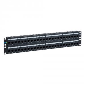 International ICMPP0486B Patch Panel Cat 6a 48-port 2 Rms