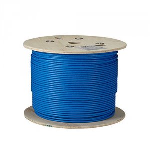 Black C6ABC50S-BK-1000 Cat6a Bulk Cable Futp Pvc Bk 1000'