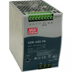 Lantronix 25160 Ps, 48vdc10a, Univ.ac, Din Rail