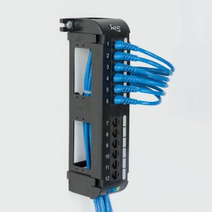 International ICMPP12V60 12-port Vertical Cat 6 Patch Panel For Networ