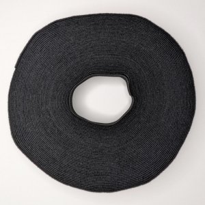 International ICACSV75BK 75 Ft Black Velcro Cable Ties - Bulk Pack For