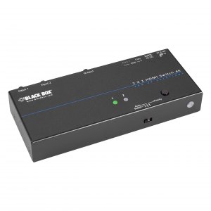 Black VSW-HDMI2X1-4K 4k 2x1 Hdmi Switch