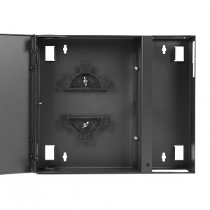 Black JPM401A-R2 Wlmnt Fiber Enclosure Non-locking 4-slot