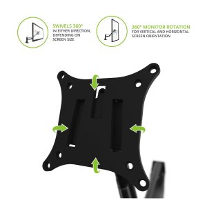 Kanto DMS1000 Single Desktop Monitor Mount