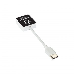 Black VA-HDMI-DP 4k30 Hdmi To Displayport Adapter