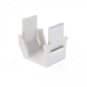 Onq 0108-0744 White Blank Keystone Inserts - Pack Of 10