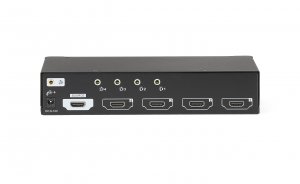 Black AVSP-HDMI1X4 1x4 Hdmi Splitter Audio