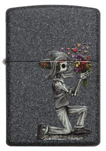 Zippo 28987 Day Of The Dead Skulls Lighter Set - Vibrant Design