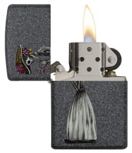 Zippo 28987 Day Of The Dead Skulls Lighter Set - Vibrant Design