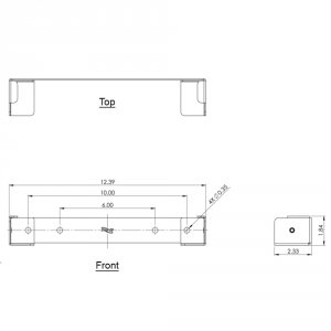 International ICCMSLAWS2 Runway Kit Wall Support 2 Pack