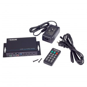 Black AVSC-HDMI-VIDEO Hdmi To Video Scaler Cnvrt